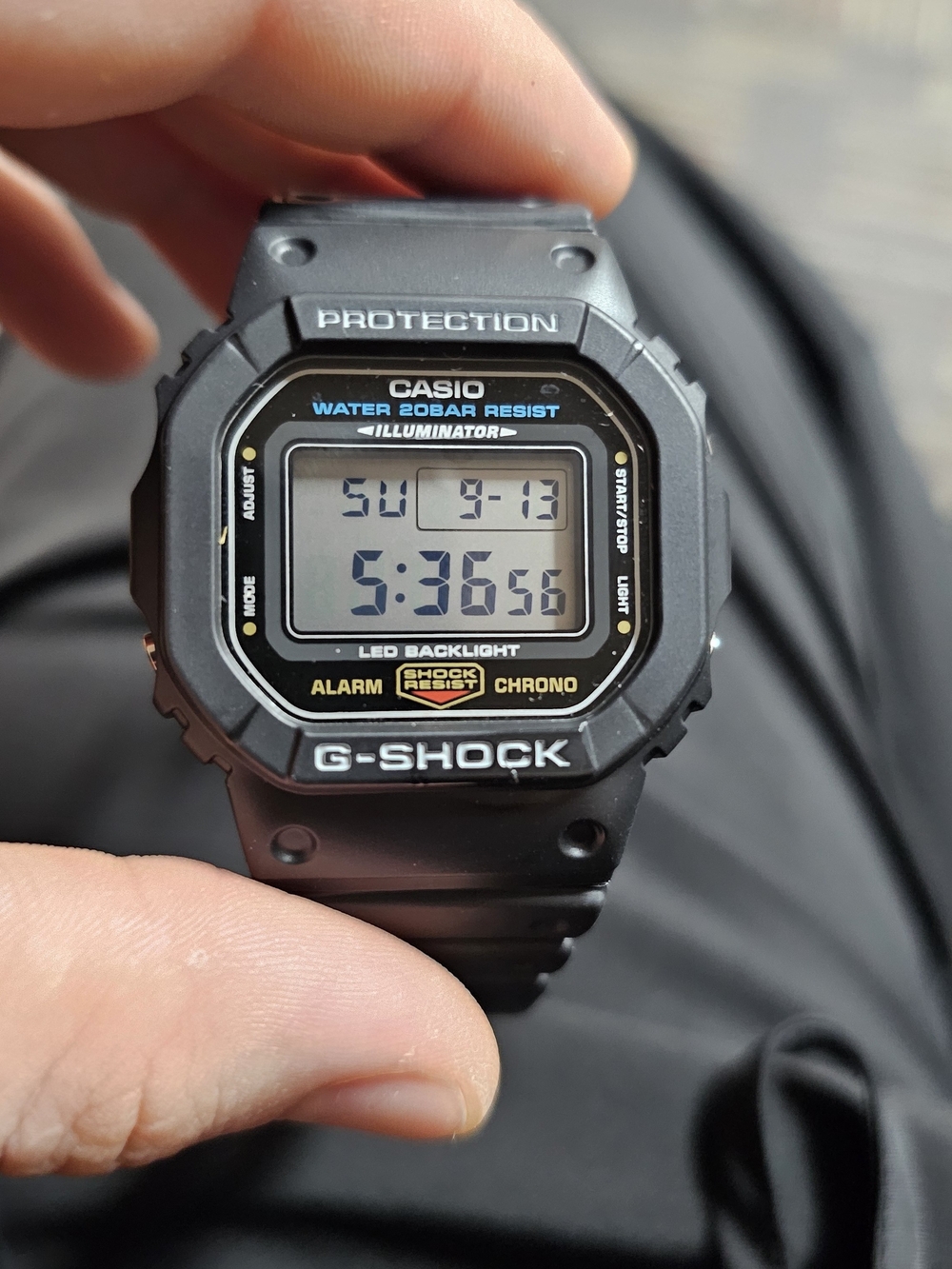 Casio G-Shock Digital Watch - Black